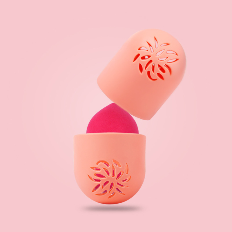 Soporte de almacenamiento para esponjas de maquillaje de silicona