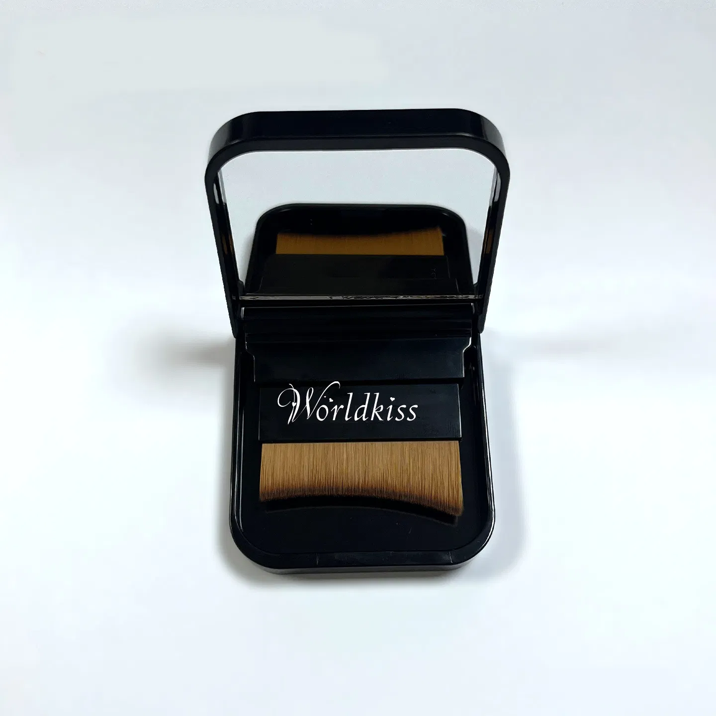 Herramienta cosmética profesional y amigable para viajar para un maquillaje líquido impecable: brocha para base