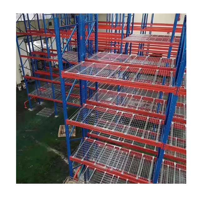 Customizable Boltless Shelving Steel Storage Stacking Racks Shelves Double Deep Selective Pallet Racking For Warehousing