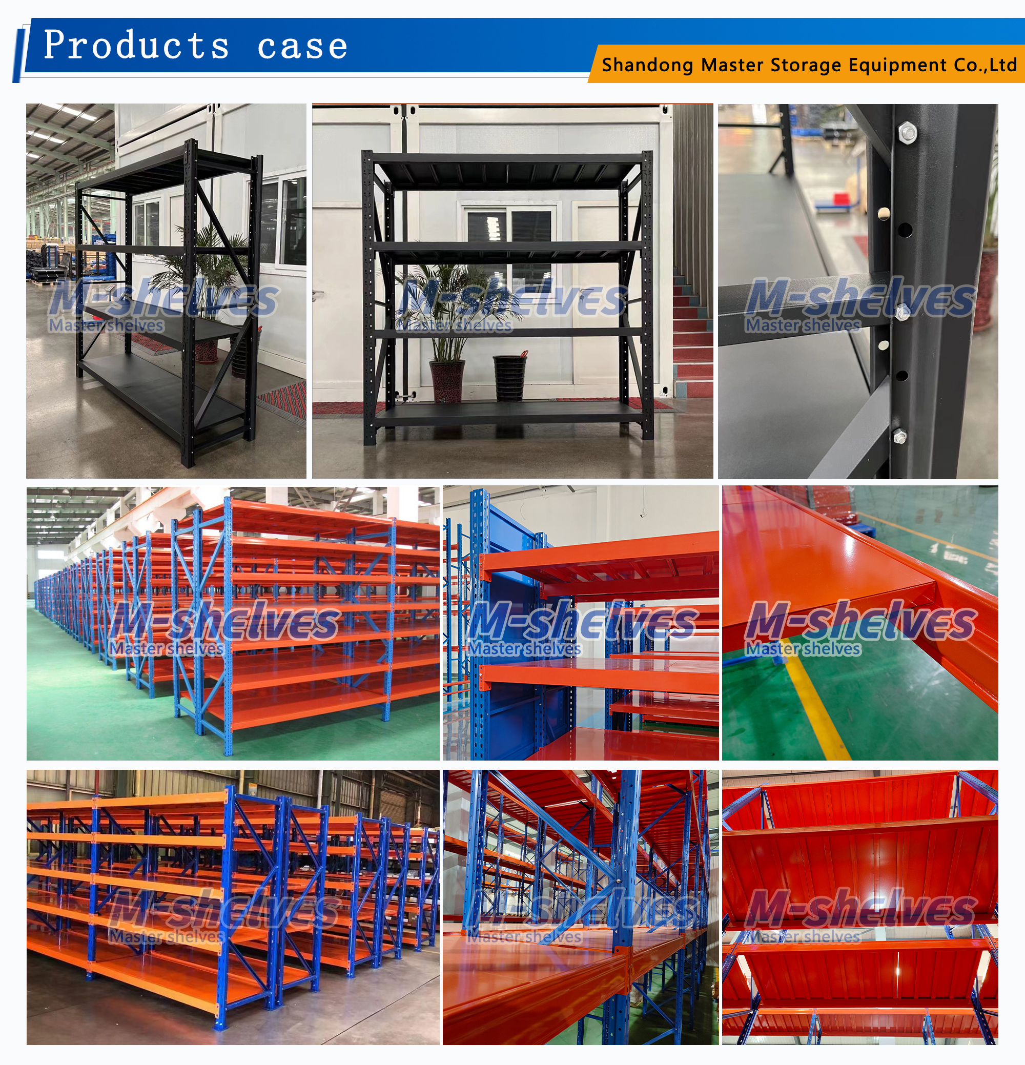 Heavy Duty 4 Tier Boltless Iron/Steel Anti-Rust Storage Rack 200KG Per Layer Stackable Shelving for Warehouse & Garage