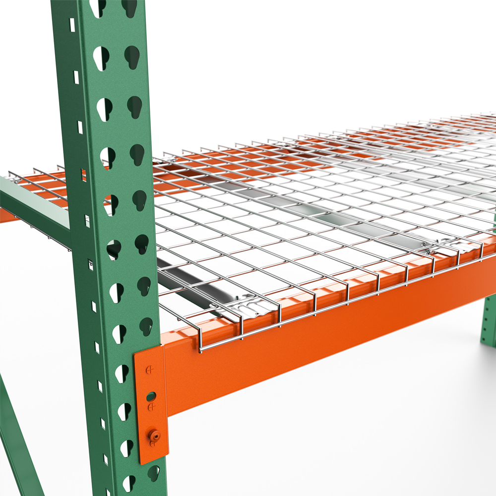 Industrial Heavy Duty Teardrop Pallet Racking System Durable Steel Corrosion Protection 10 Year Warranty Boltless Design CE