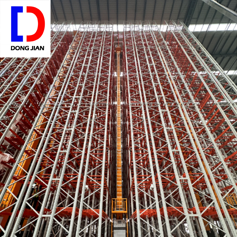 DONGJIAN Multi Level Rack ASRS Warehouse Robot Storage Retrieval Picking System Asrs Racking System