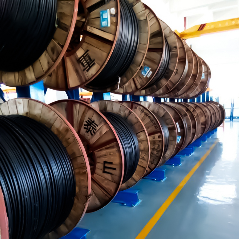 Armoured Cable 2500kg Per Bay Heavy Cable Reel Rack for Utility Substation