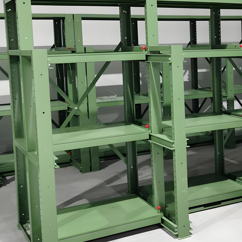 China Factory Three Column Mold Rack Space Saving Drawer Type Steel Storage for Molds