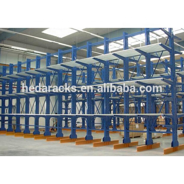 Pipe Storage Customized Warehouse Racking System Cantilever Heavy Duty Racking Warehouse Equipment Industrial Cantilever Rack
