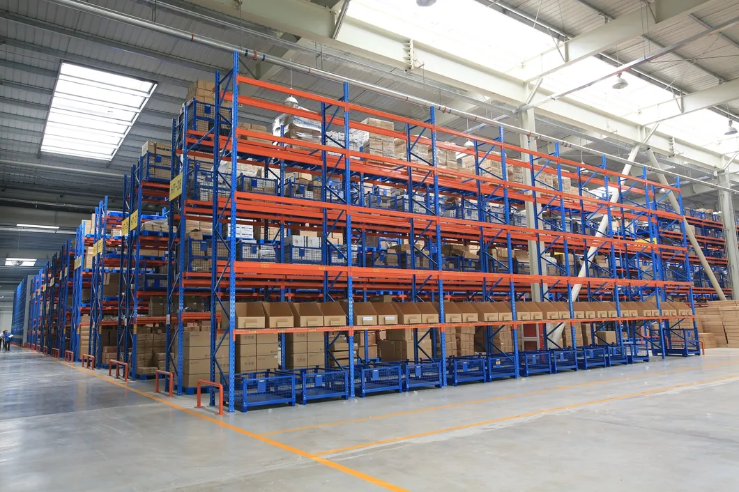 Wire Mesh Deck Pallet Rack Heavy Duty Storage Rack Industrial Steel Warehouse Rack Metal Rack