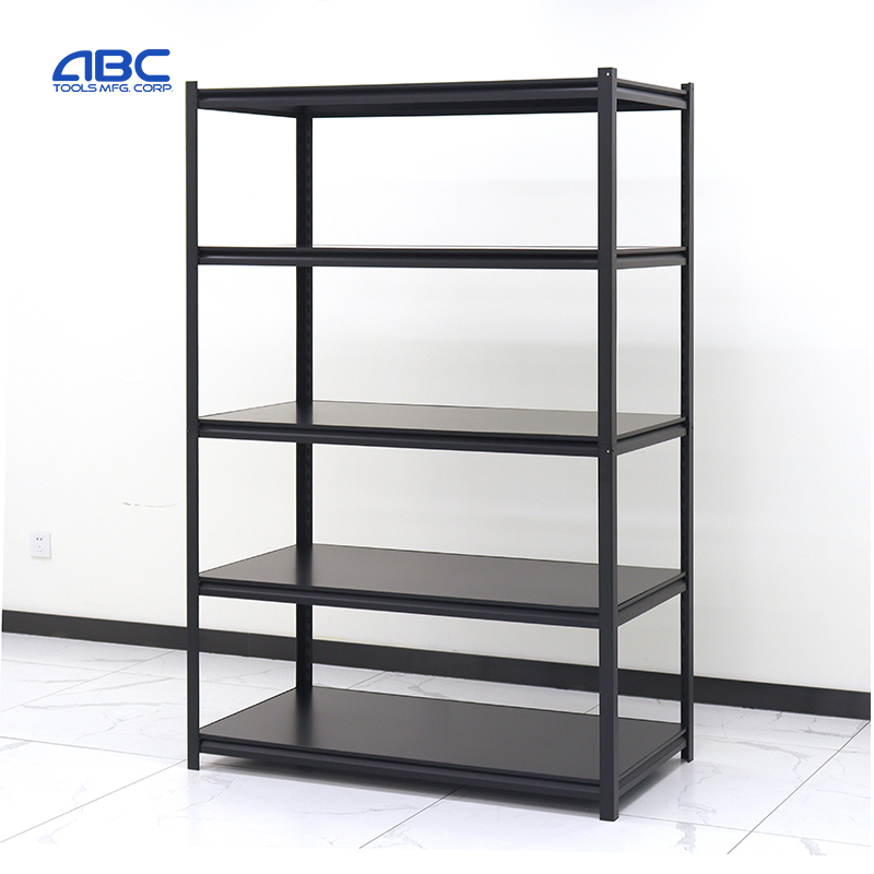 ABCTOOLS 5 Layers Warehouse Wire Storage Shelf Goods Steel Rack &amp; Shelving
