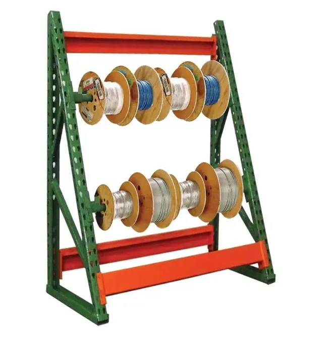 Industrial Metal Special Steel Racks Shelves Cable Reel Roller Storage Rack