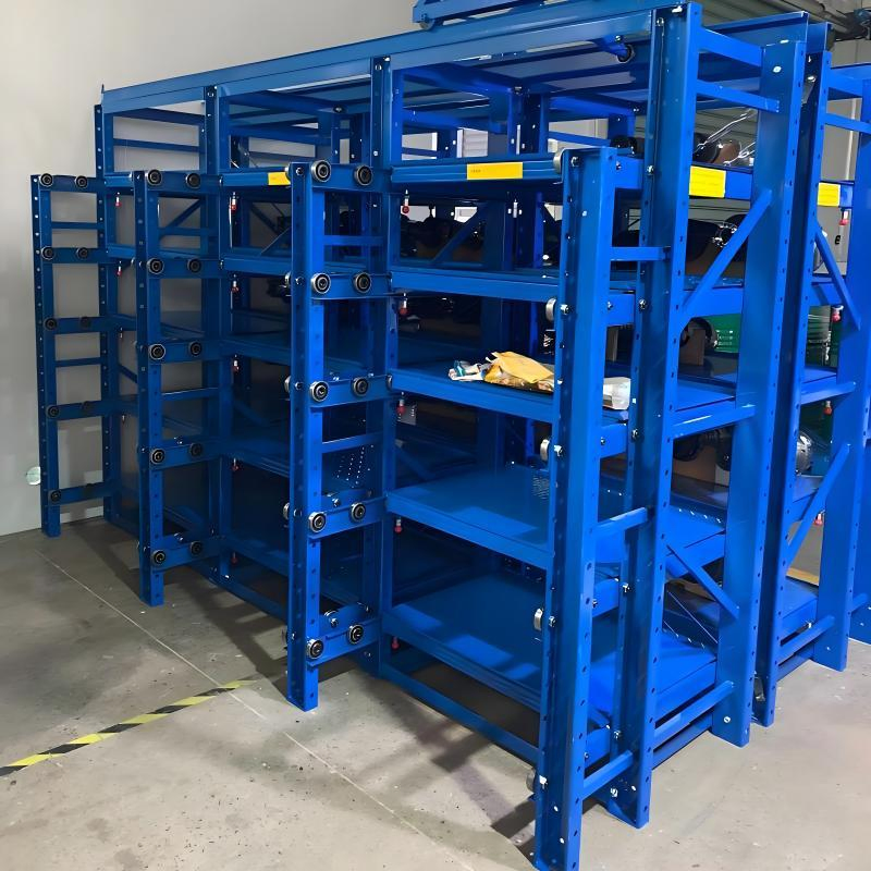 Customized Color&Size High Load Bearing Q235 Steel Mould Storage Rack for Warehouse