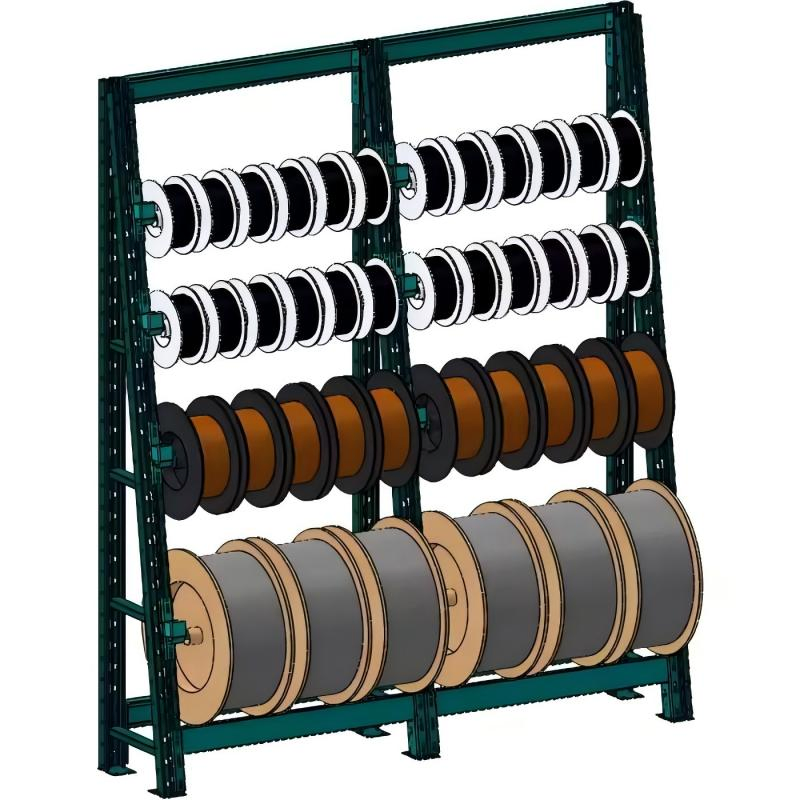 Customized Hot Sale Factory Price Grade Metal Cable Reel Storage Rack Made-in-China