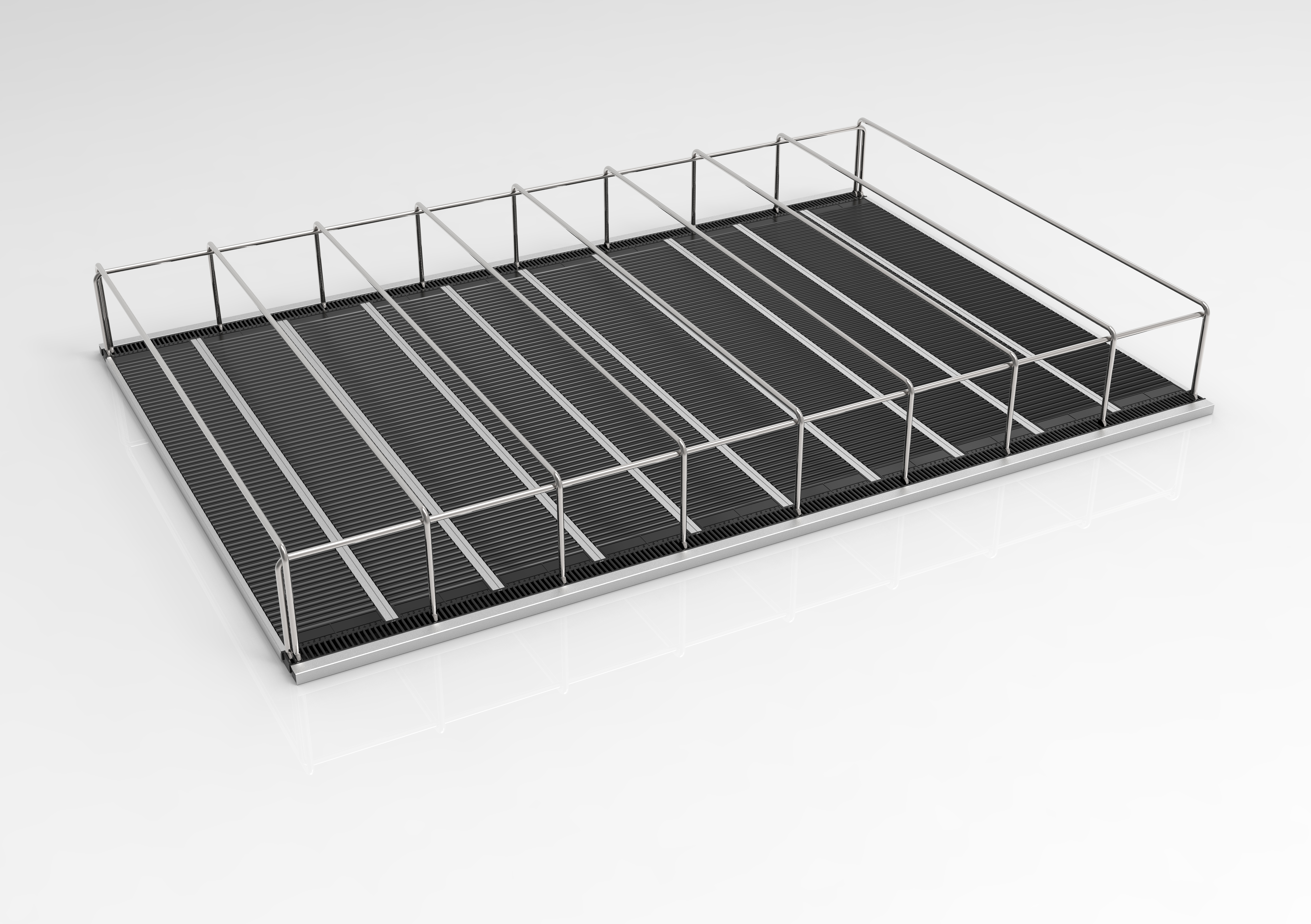 Display Rack Plastic Bottle Product Goods Track Gravity Feed Shelving Shelf Roller Shelf Roller Track System