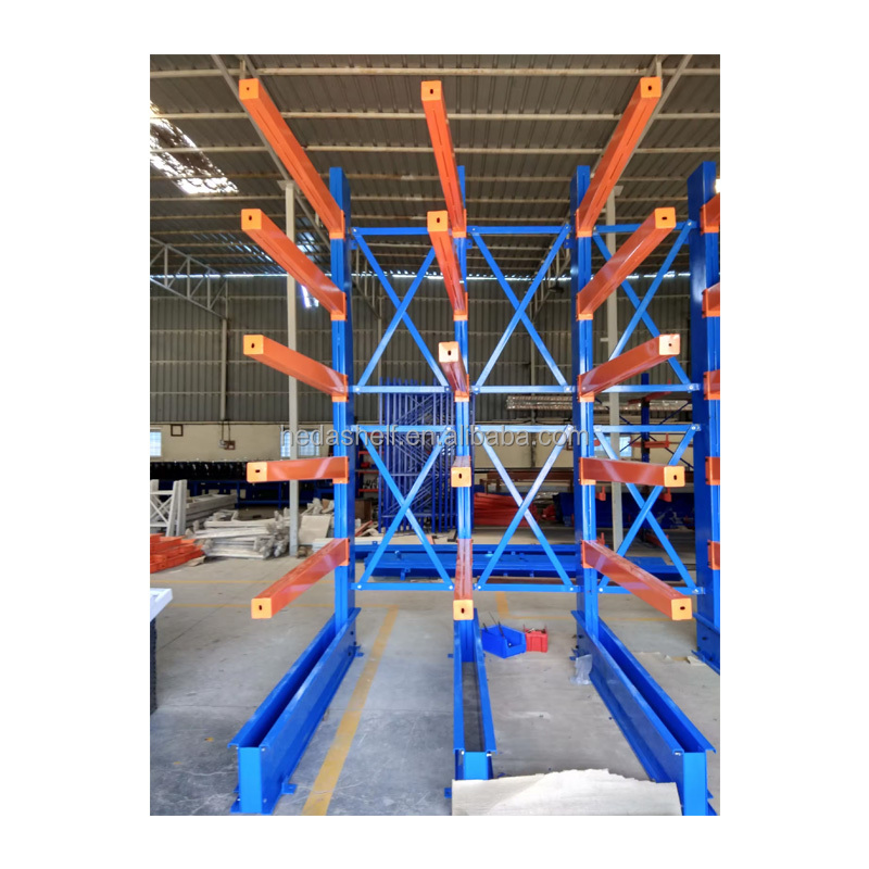 Customizable Cantilever Storage Racks Heavy Duty Cantilever Racking Steel Cantilever Shelves for Storage