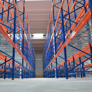 Pallet Rack with Steel Wire Mesh Decks