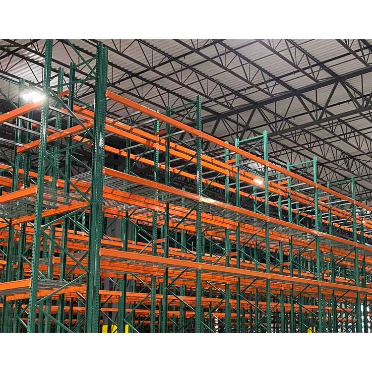 Industrial Q235 Steel Pallet Racking System High Capacity Warehouse Shelf Multi-level Heavy Duty Storage Solution