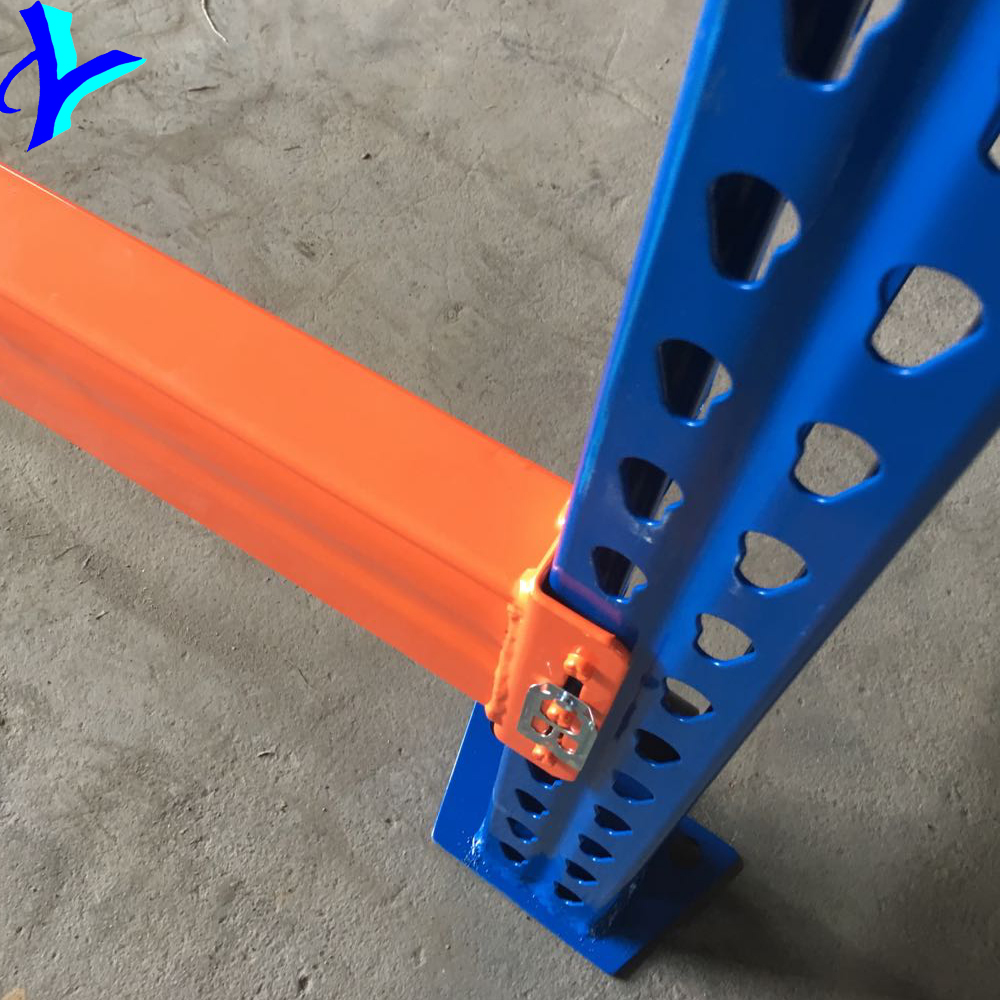 Heavy Duty Industrial Warehouse Teardrop Pallet Racking System