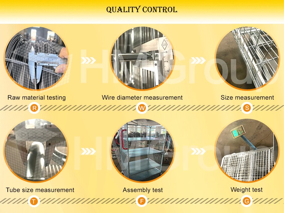Adjustable Shelves Durable Metal Steel Welding Material Multi Level Heavy Duty Picking Trolleys for Warehouse