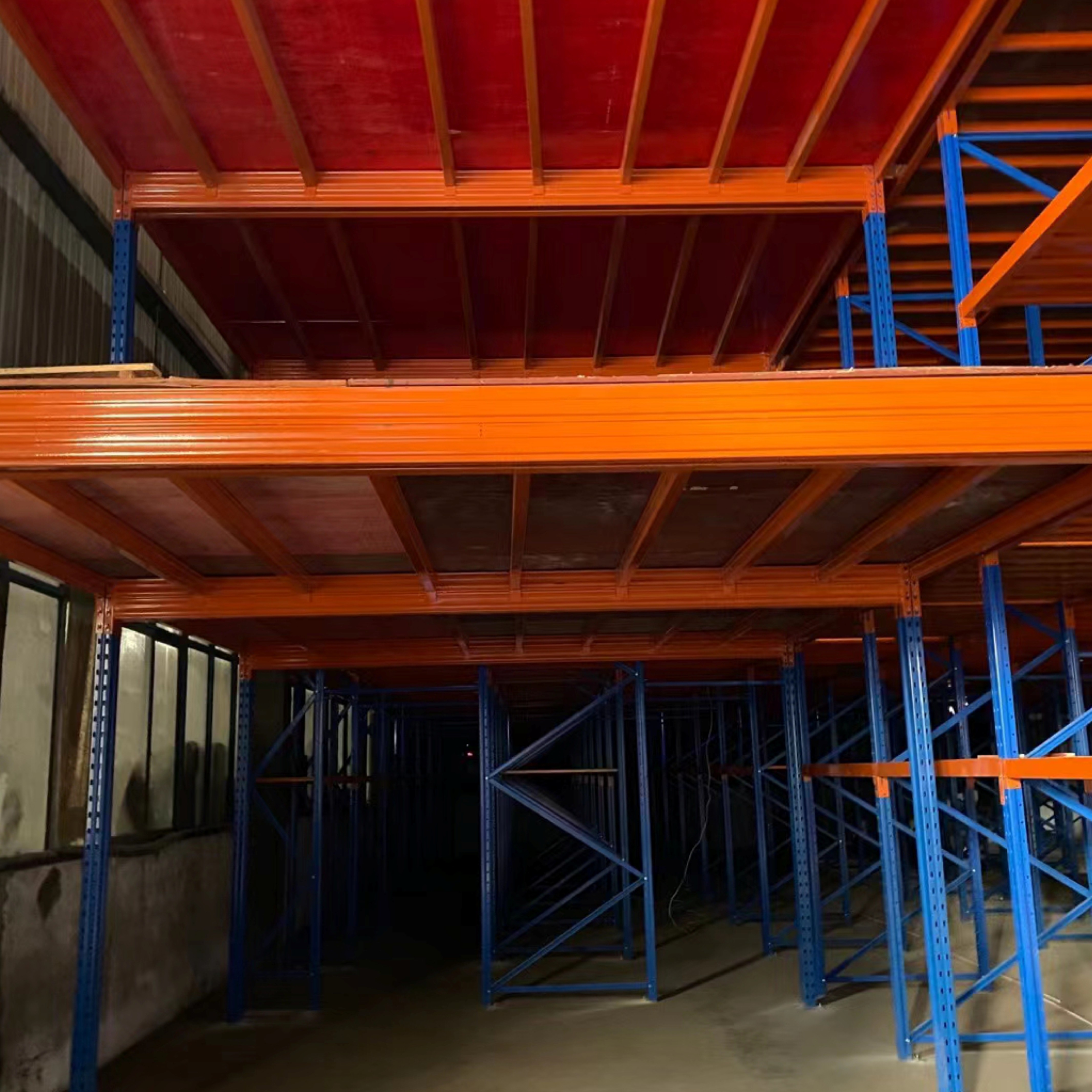 Manual Picking Warehouse Custom Mezzanine Floor Rack