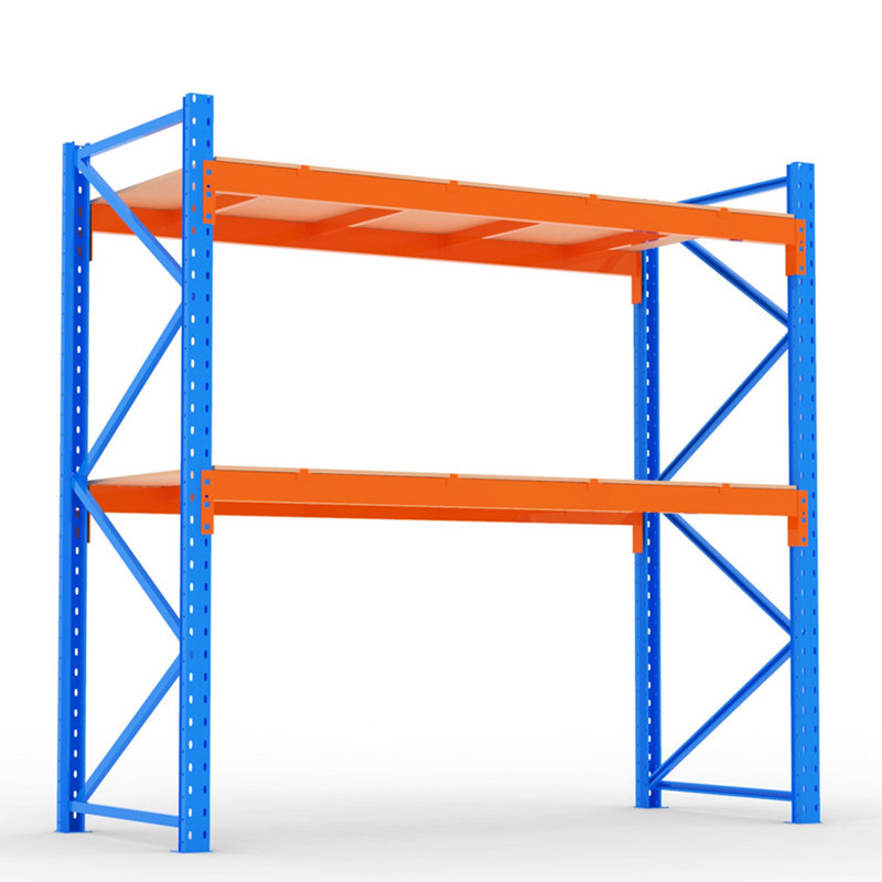 Custom Heavy-Duty Metal Rack Storage Shelf High Quality Iron Warehouse Racking Cargo Storage Equipment Customized Heavy-Duty