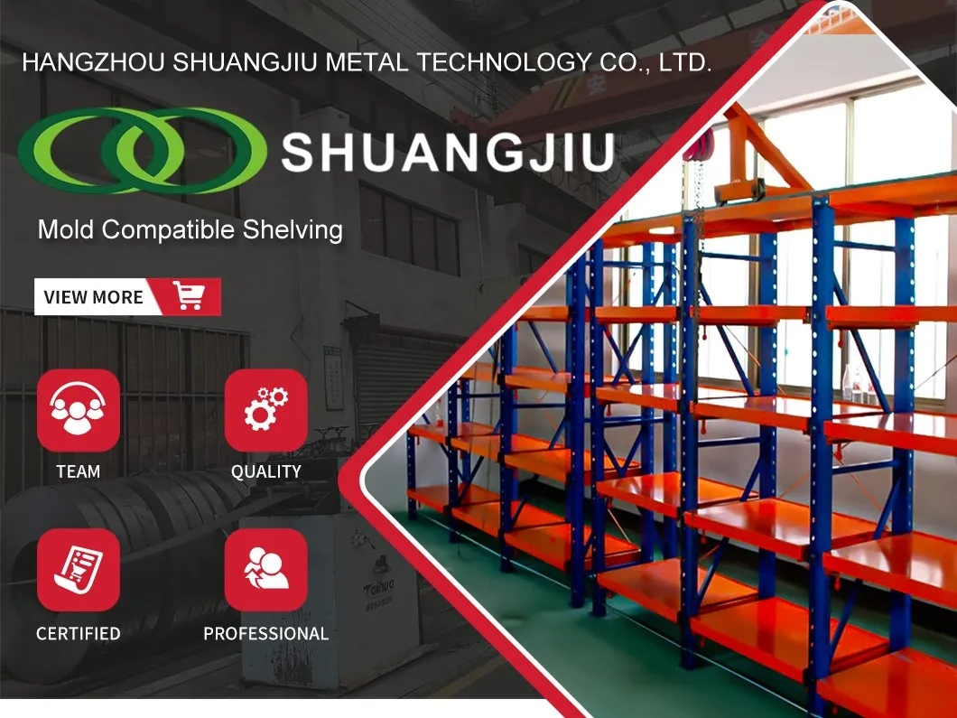 Heavy Duty Mold Storage Rack for Injection Molds and Tooling