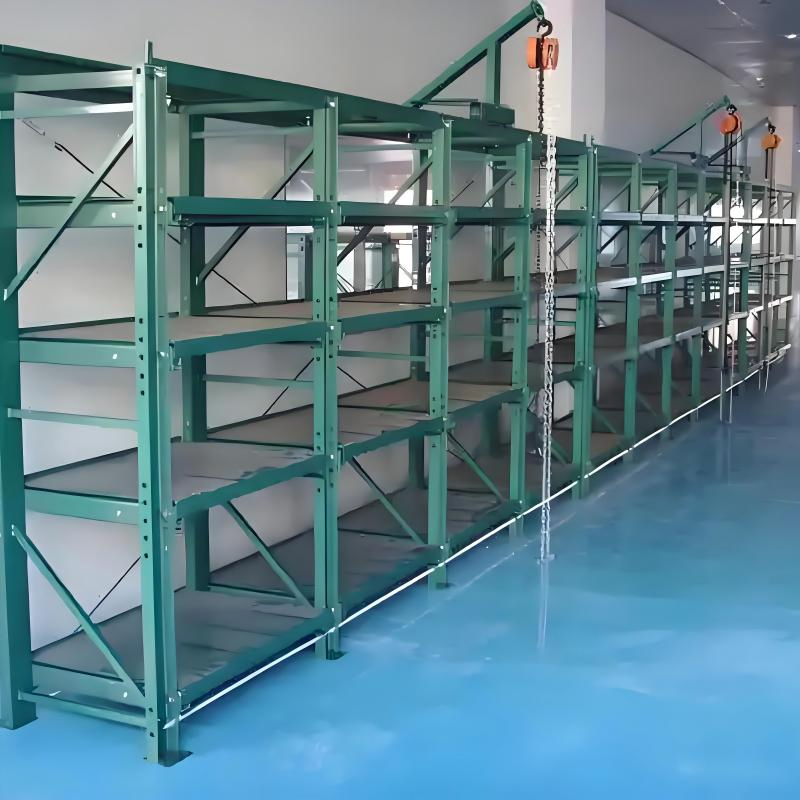 Customized Color&Size High Load Bearing Q235 Steel Mould Storage Rack for Warehouse