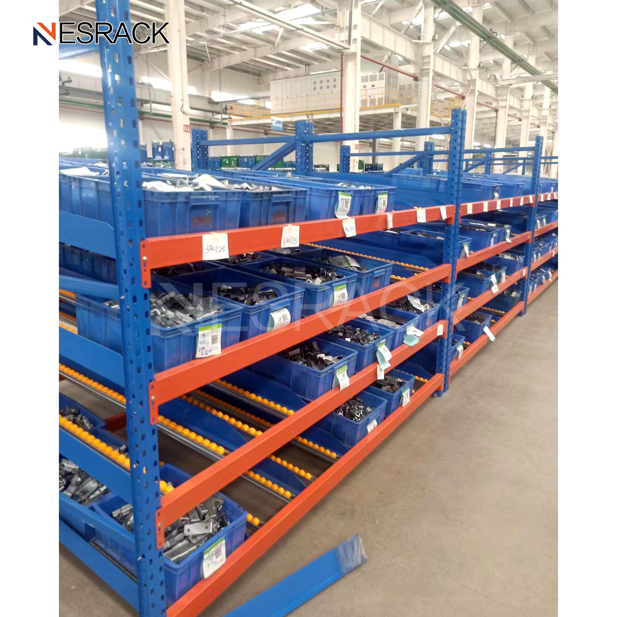 Carton Flow Rack Diagram