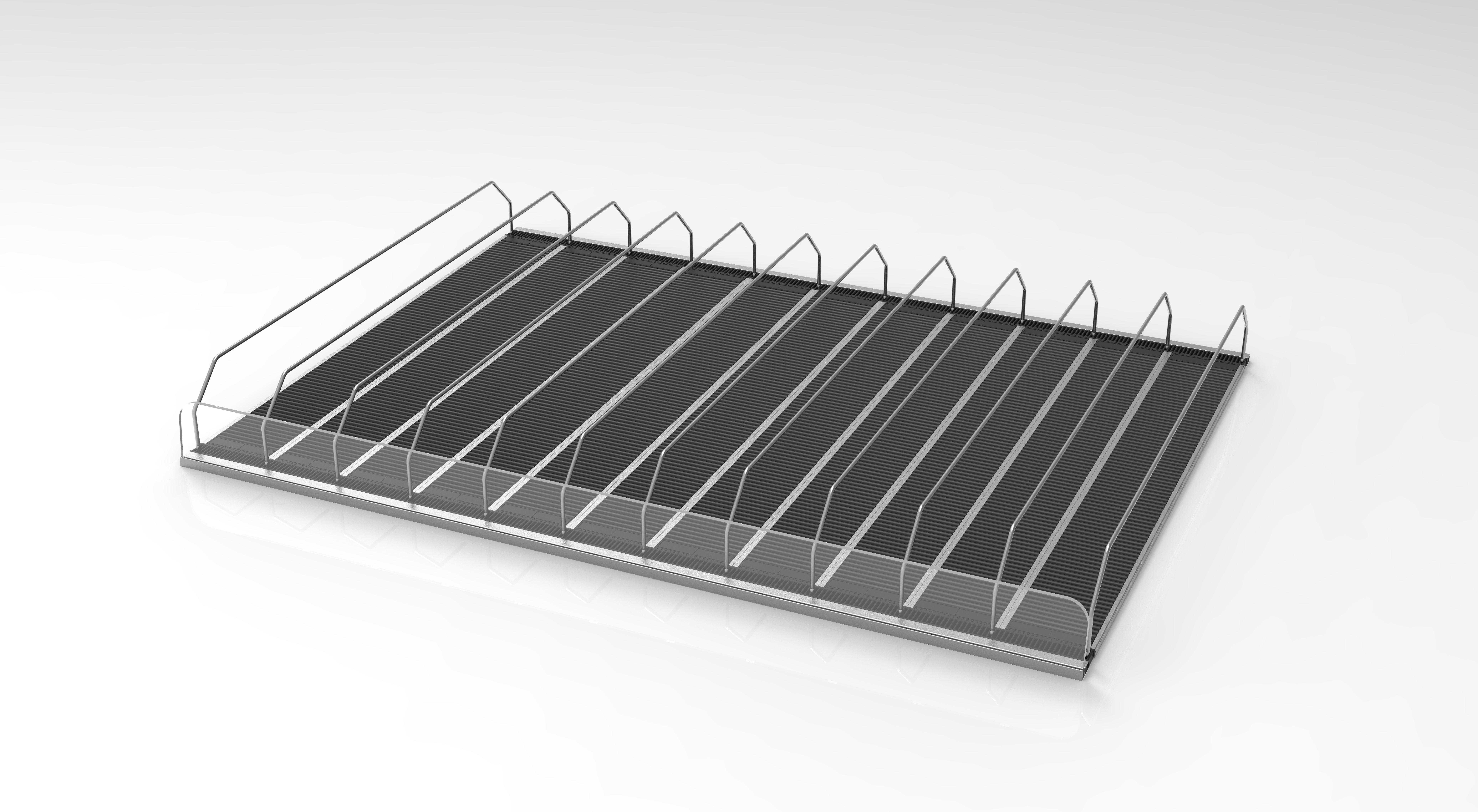 Display Rack Plastic Bottle Product Goods Track Gravity Feed Shelving Shelf Roller Shelf Roller Track System