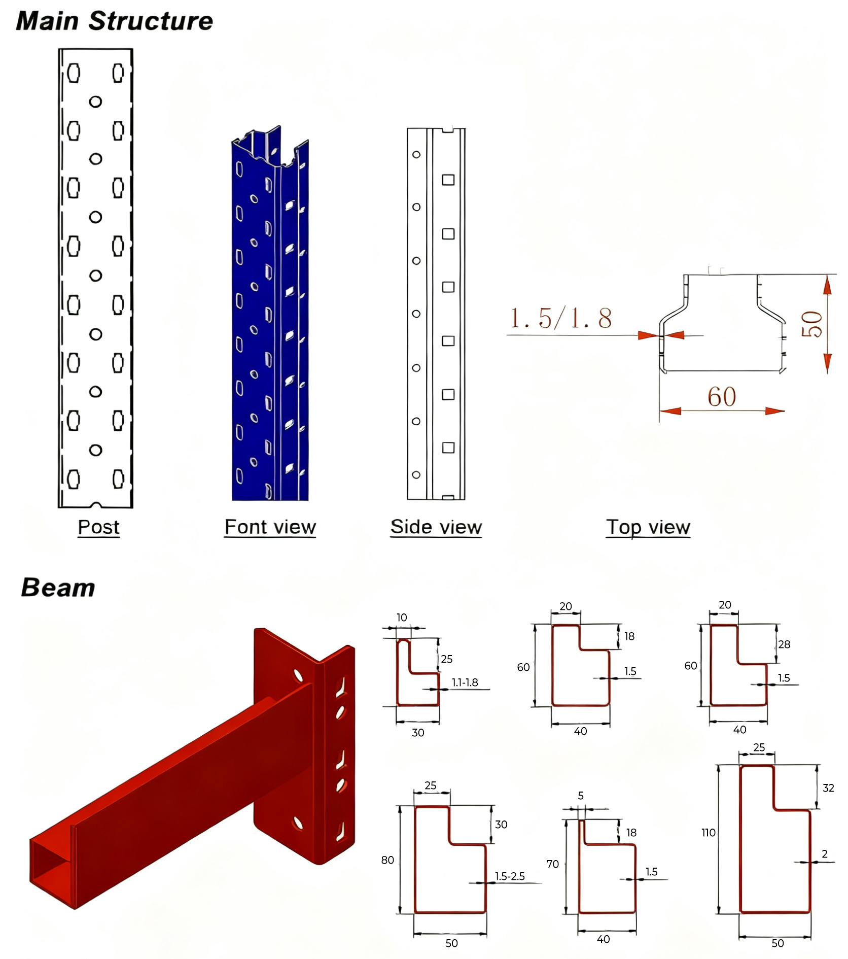 Longspan Shelving Detail 1