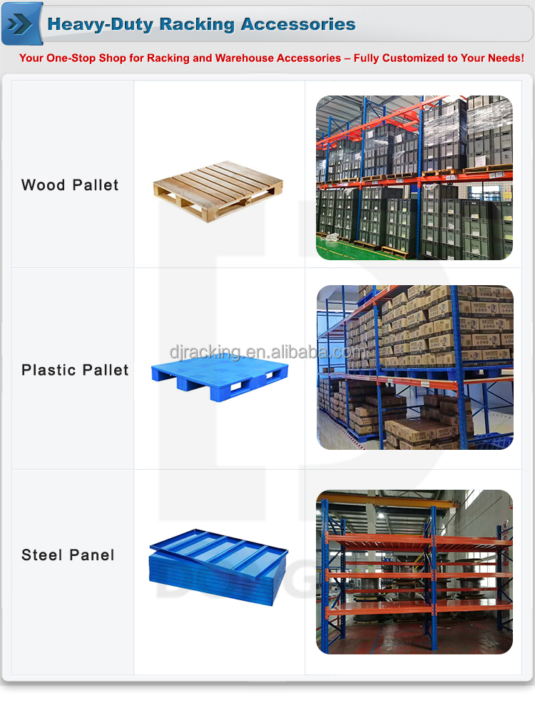 Heavy Duty Pallet Rack Structure 1