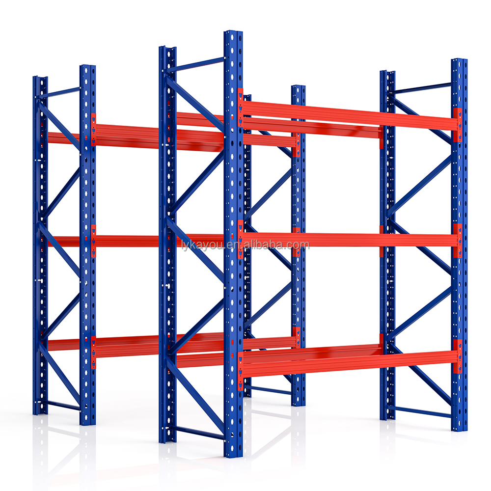 Steel Beam Heavy Duty Pallet Rack Adjustable Pallet Rack Heavy Duty Shelving Pallets Racking Porta Paletes for Warehouse Storage