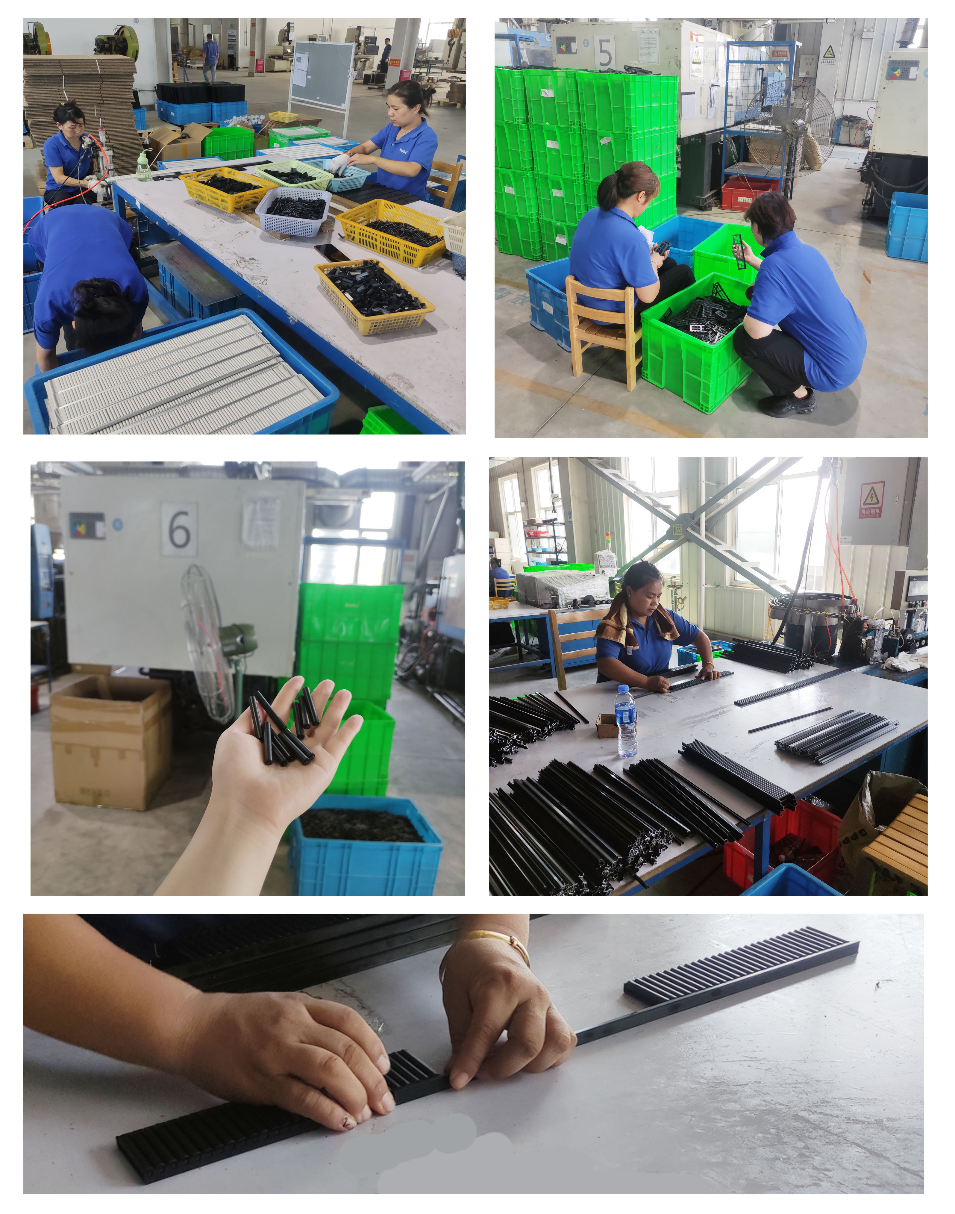 Install display in factory