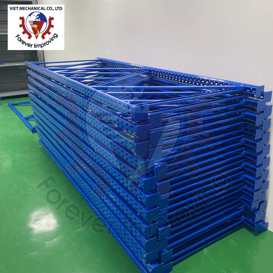 Wholesale Efficient Teardrop Design Selective Pallet Rack Steel Upright Beam for Warehouse Storage with Corrosion Protection