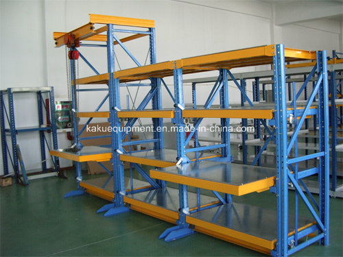 Sturdy Metal Mould Storage Rack for Efficient Organization