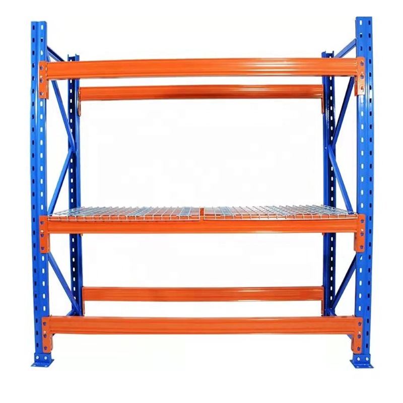 Q235B Steel Heavy Duty Selective Pallet Rack System Industrial Warehouse Beam Racking 2500kg Capacity Customized Storage