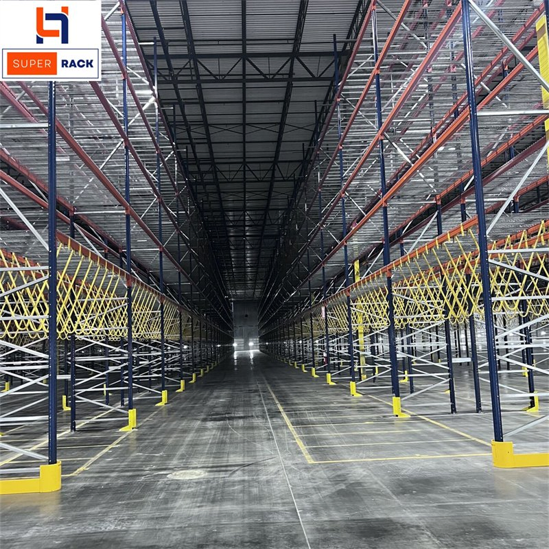 Warehouse Galvanized Steel Wire Mesh Decking Pallet Storage Rack Shelving with CE ISO