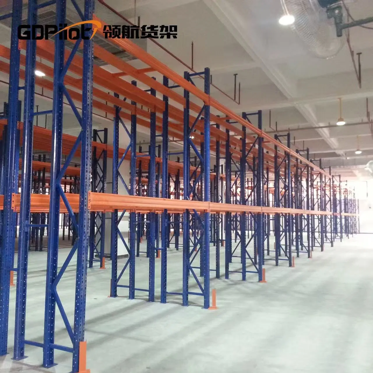 Double Deep Narrow Aisle High Efficiency Warehouse Pallet Storage System Solution Heavy Duty Rack