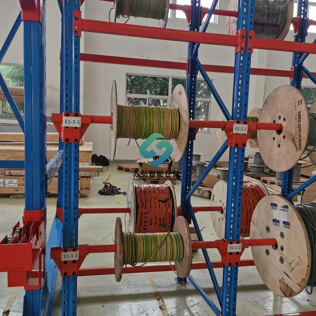 Heavy Duty Cable Reel Rack for 1-Ton Wire Drums