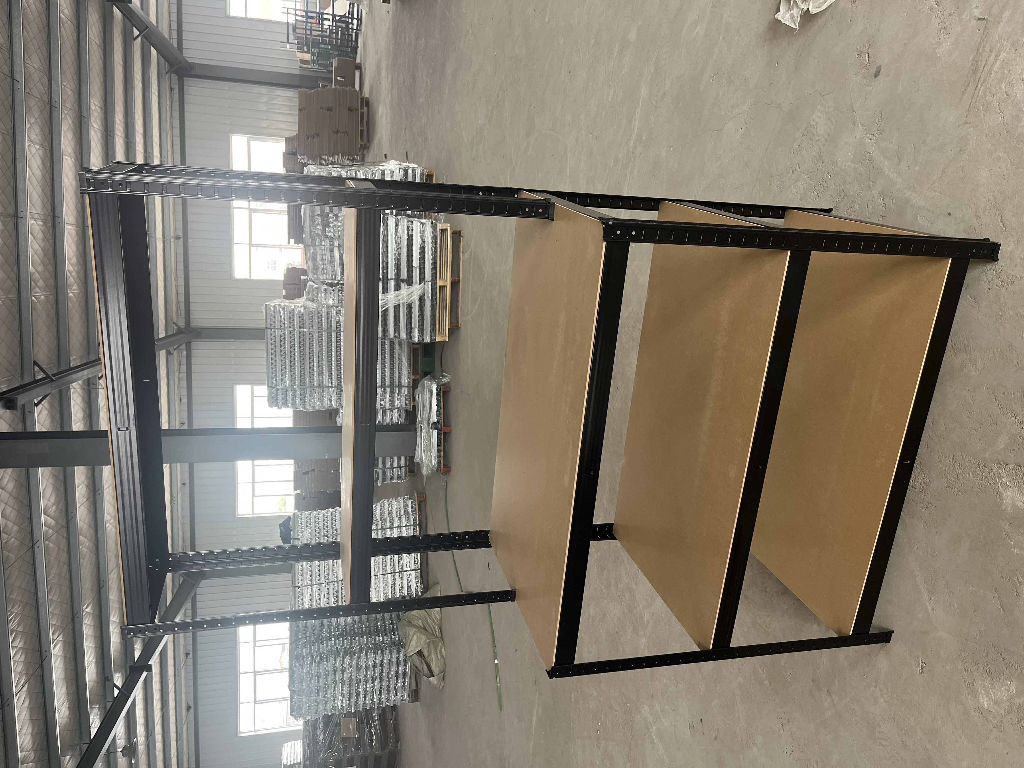 Corrosion-Protected Galvanized Steel Slotted Workbench Racks with Powder Coating Stacking Racks &amp; Shelves
