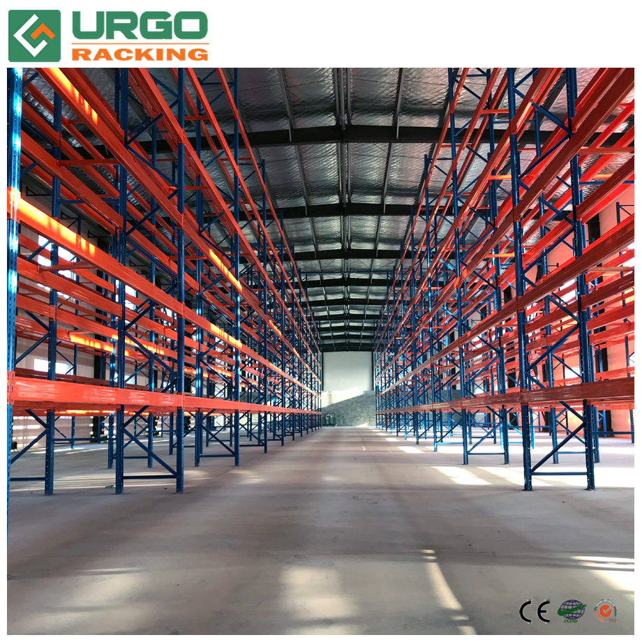 Warehouse Storage Heavy Duty Pallet Rack US Teardrop Pallet Racking System From China Supplier