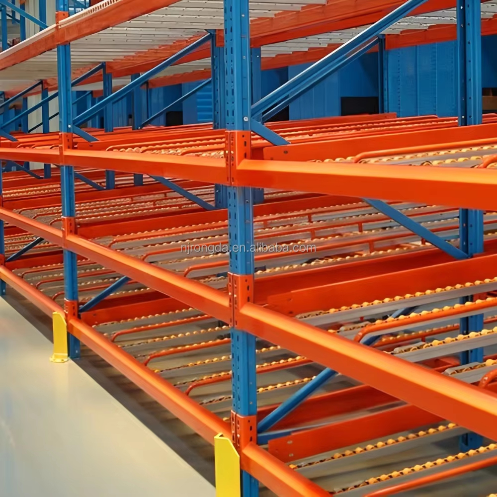 Warehouse Storage Roller Racking Carton Flow Racking High Quality Gravity Carton Flow Racking
