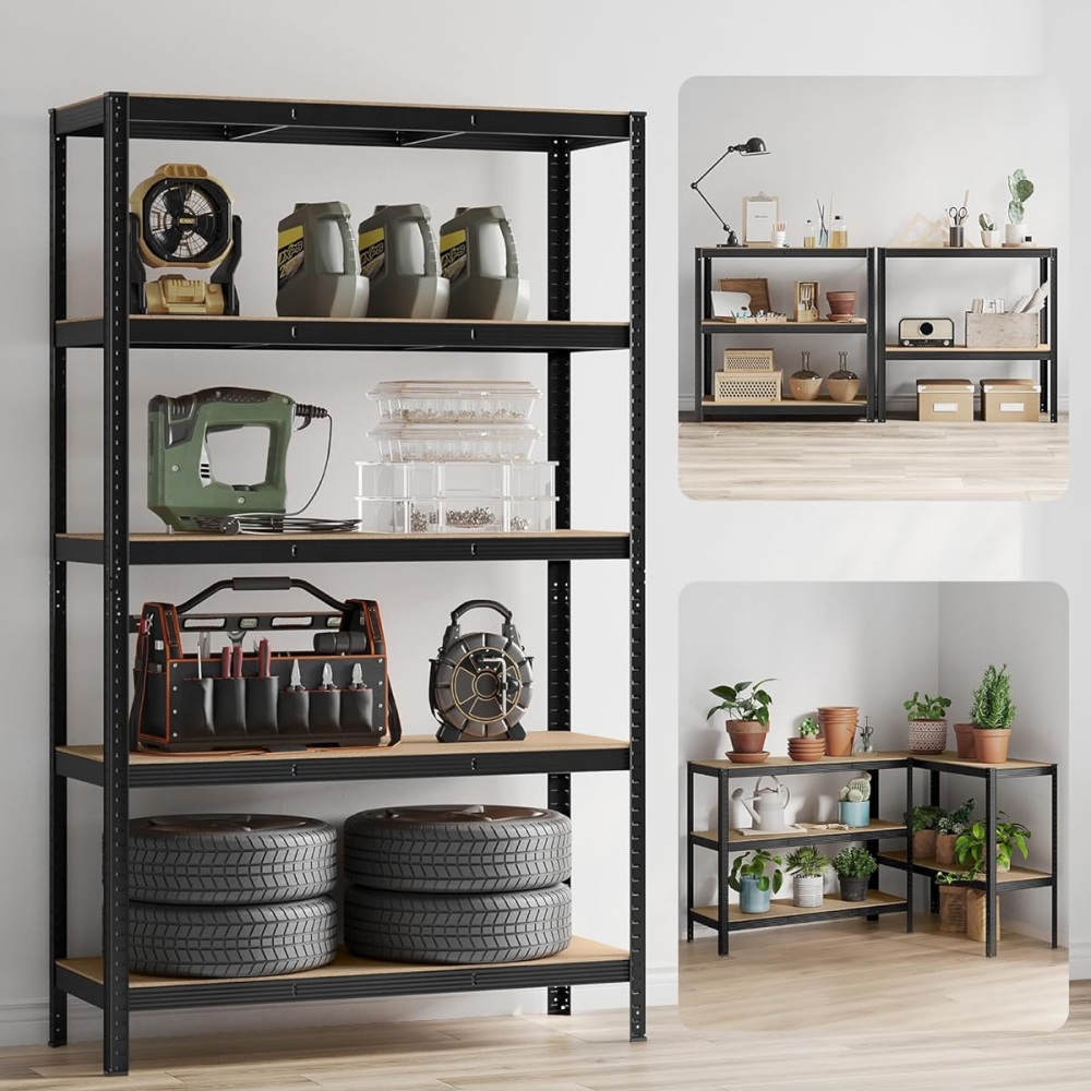 Wholesale Heavy-Duty Steel Metal Boltless Shelf Rack Corrosion Protected Garage and Home Use Storage Racks Stacking Estantes