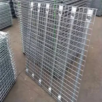 Heavy-Duty Galvanized Q235 Steel Wire Mesh Deck Warehouse Rack with Durable