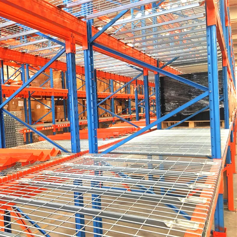 Industrial Metal Steel Storage Pallet Rack Mesh Decking