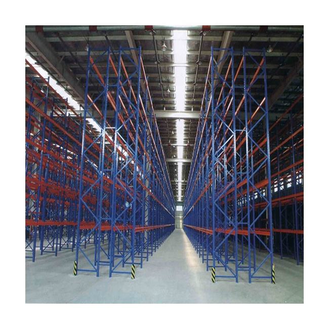 Heavy Duty Steel Pallet Rack with Durable Wire Mesh Decking