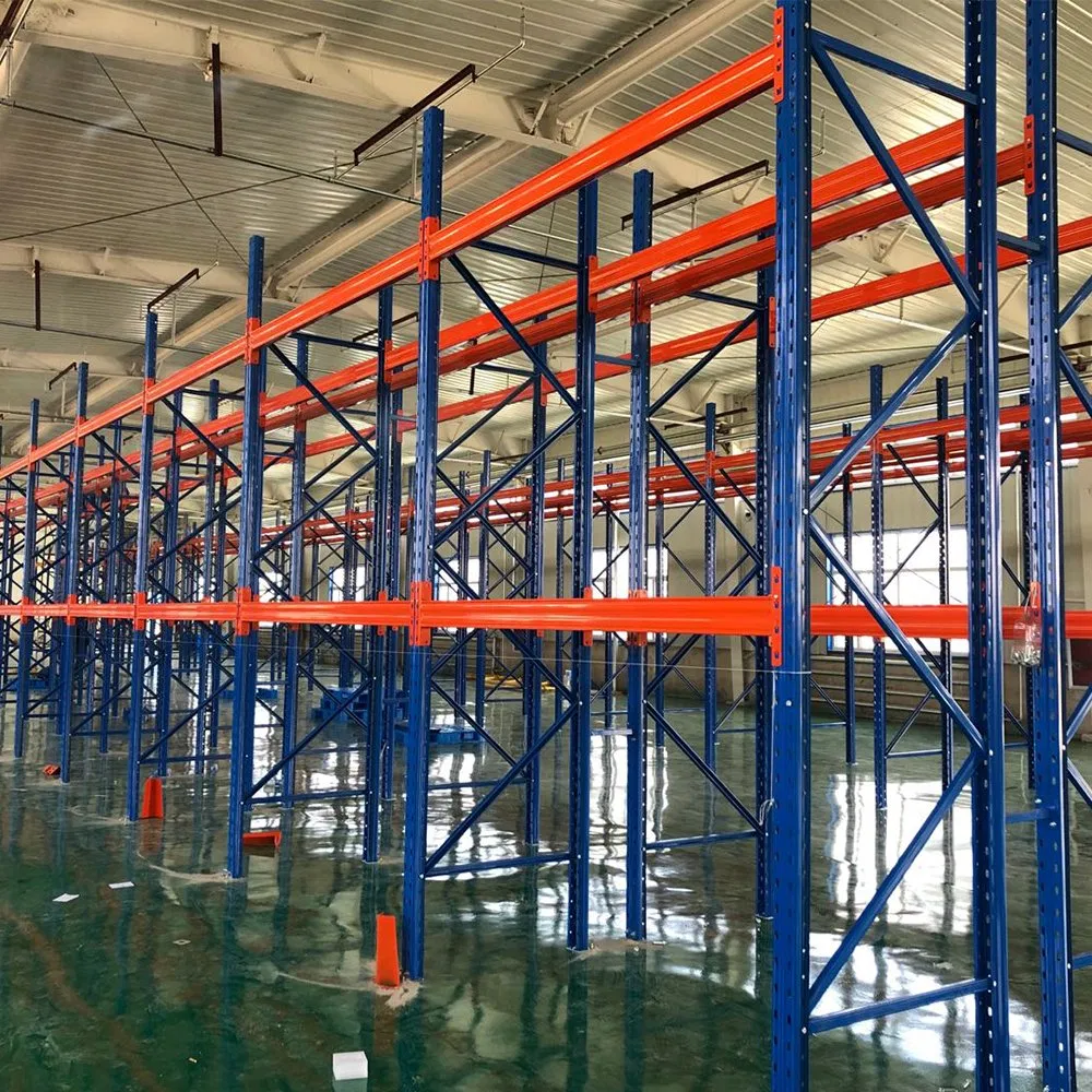 High Performance Assembly Steel Storage Industrial Selective Warehouse Pallet Racking with Wire Mesh Decking