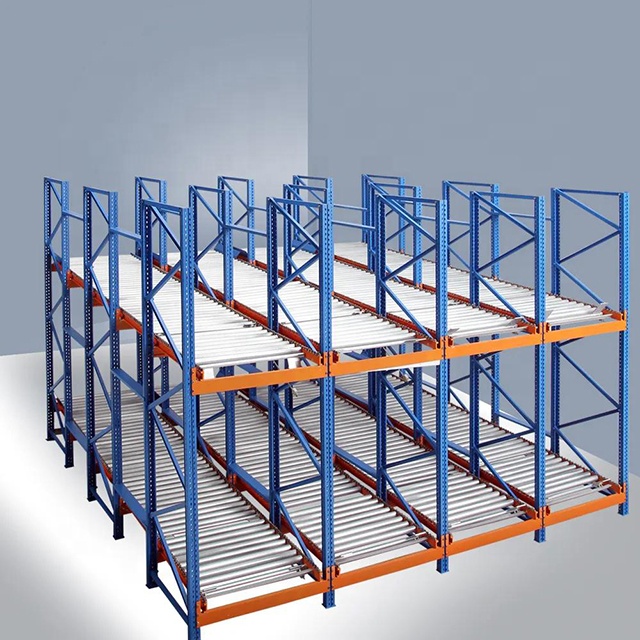 Peterack High Quality Industrial Racking System Warehouse Pallet Flow Racking Gravity Pallet Roller Shelving