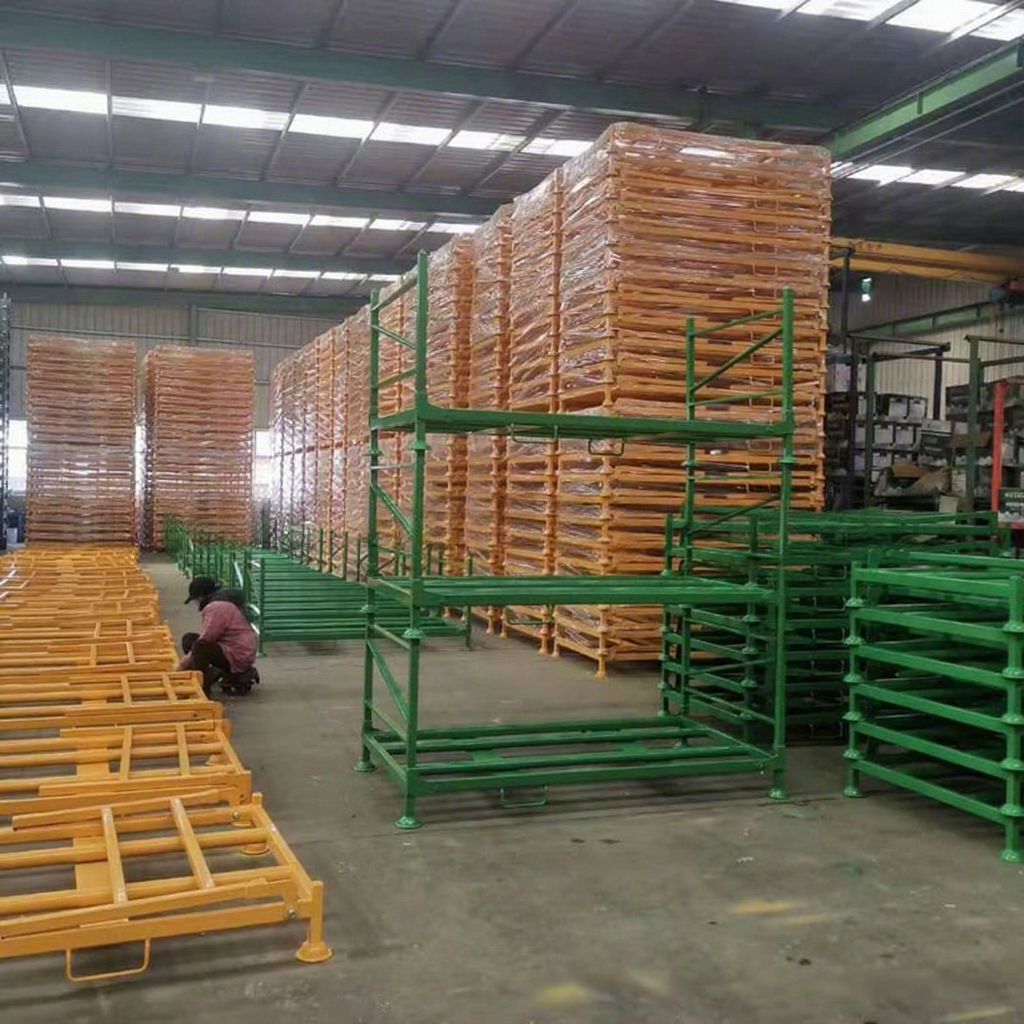 Boltless Assembly Heavy Duty 5 Layer Steel Tire Storage Rack with Corrosion Protection Stackable Shelving for Cold Storage