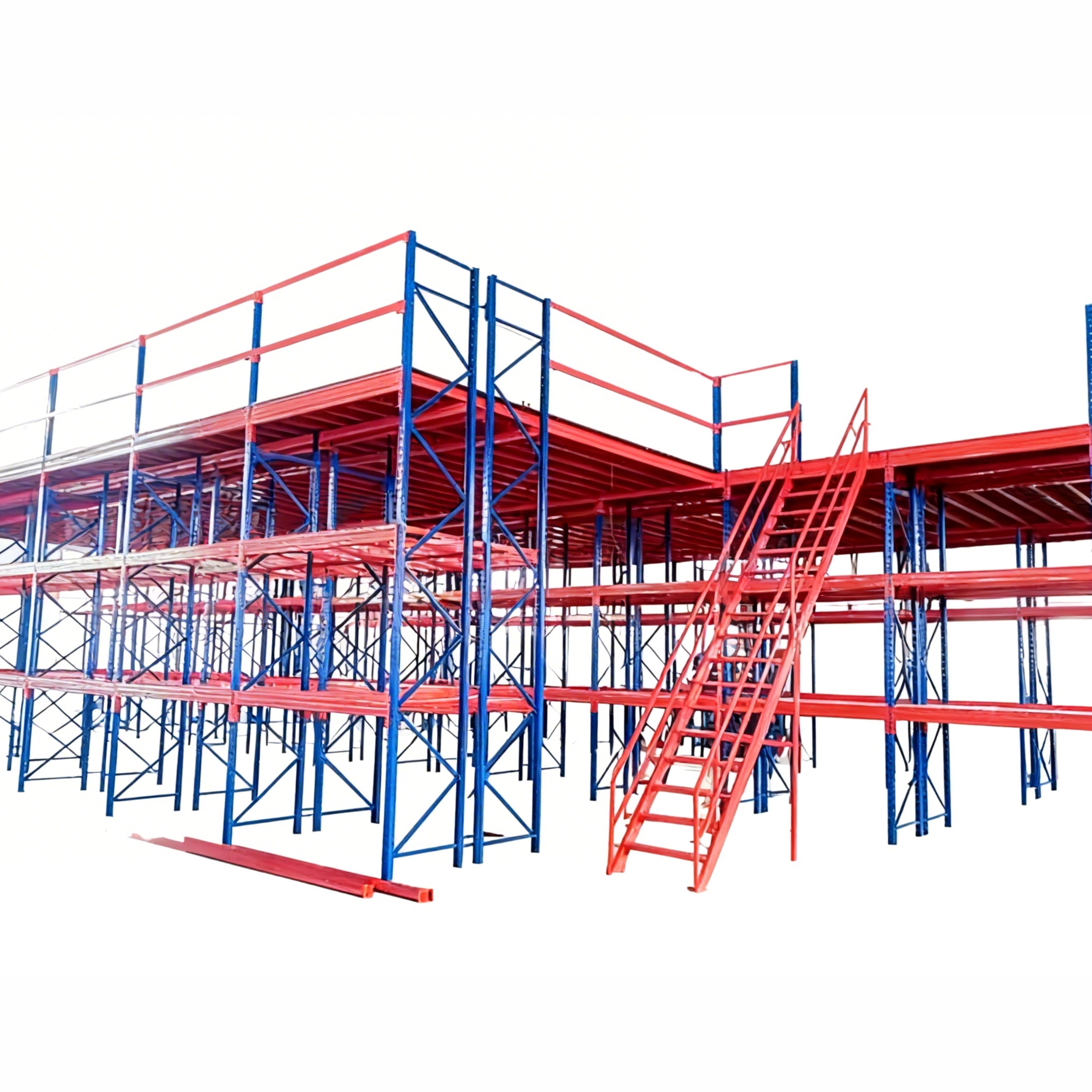 Manual Picking Warehouse Custom Mezzanine Floor Rack