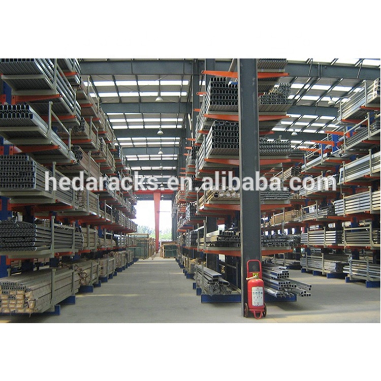 Pipe Storage Customized Warehouse Racking System Cantilever Heavy Duty Racking Warehouse Equipment Industrial Cantilever Rack