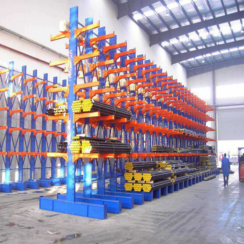 Heavy Duty Steel Q235/Carbon Steel CE L1200mm Max PVC Pipe Storage Cantilever Rack and Pallet Racking OEM Product