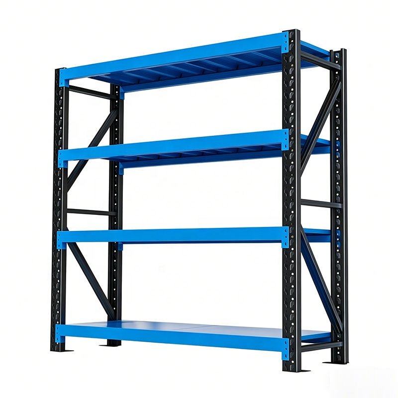 120kg/Layer Adjustable Sheving Industrial Metal Steel Boltless Storage Stacking Shelves Unit System Warehouse Racks